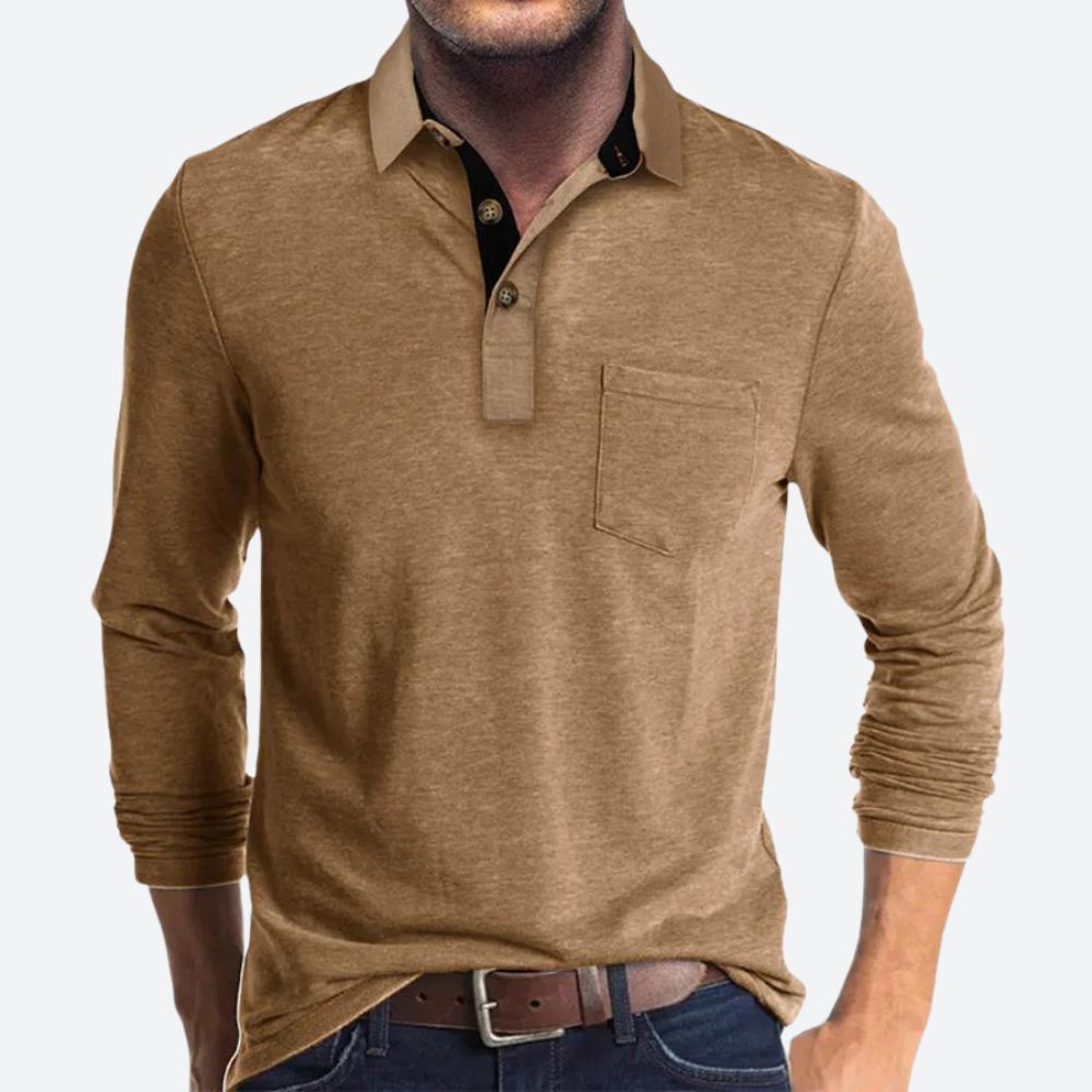 Drune | Poloshirt für Herren - Klassisches Design - Reguläre Passform