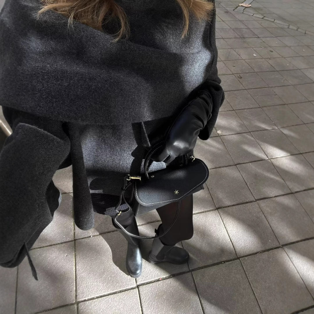 Drune | Wolle Herbst Poncho Cape Damenüberjacke