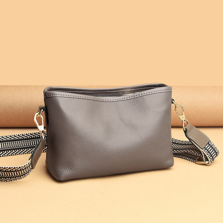 Drune | Minimalistische Leder Umhängetasche für Frauen