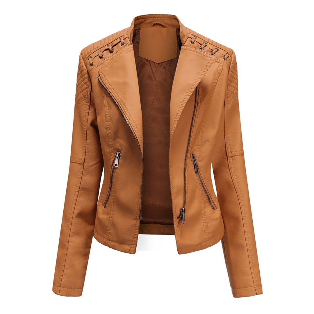 Drune | Cropped Bikerjack Herbst
