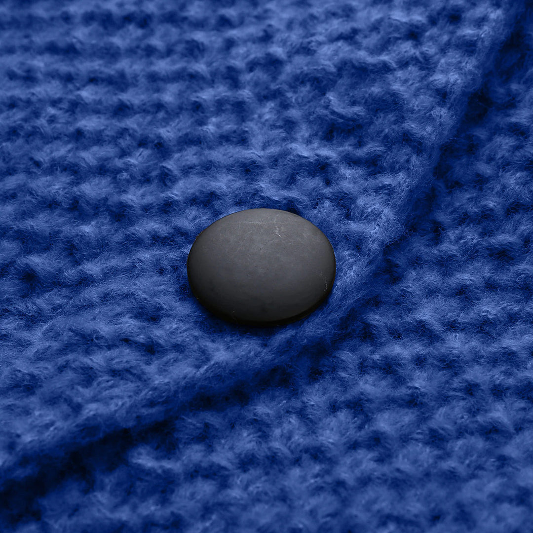 Drune | Strick Cardigan mit Kapuze und Taschen Acryl Komfortabel und Warm