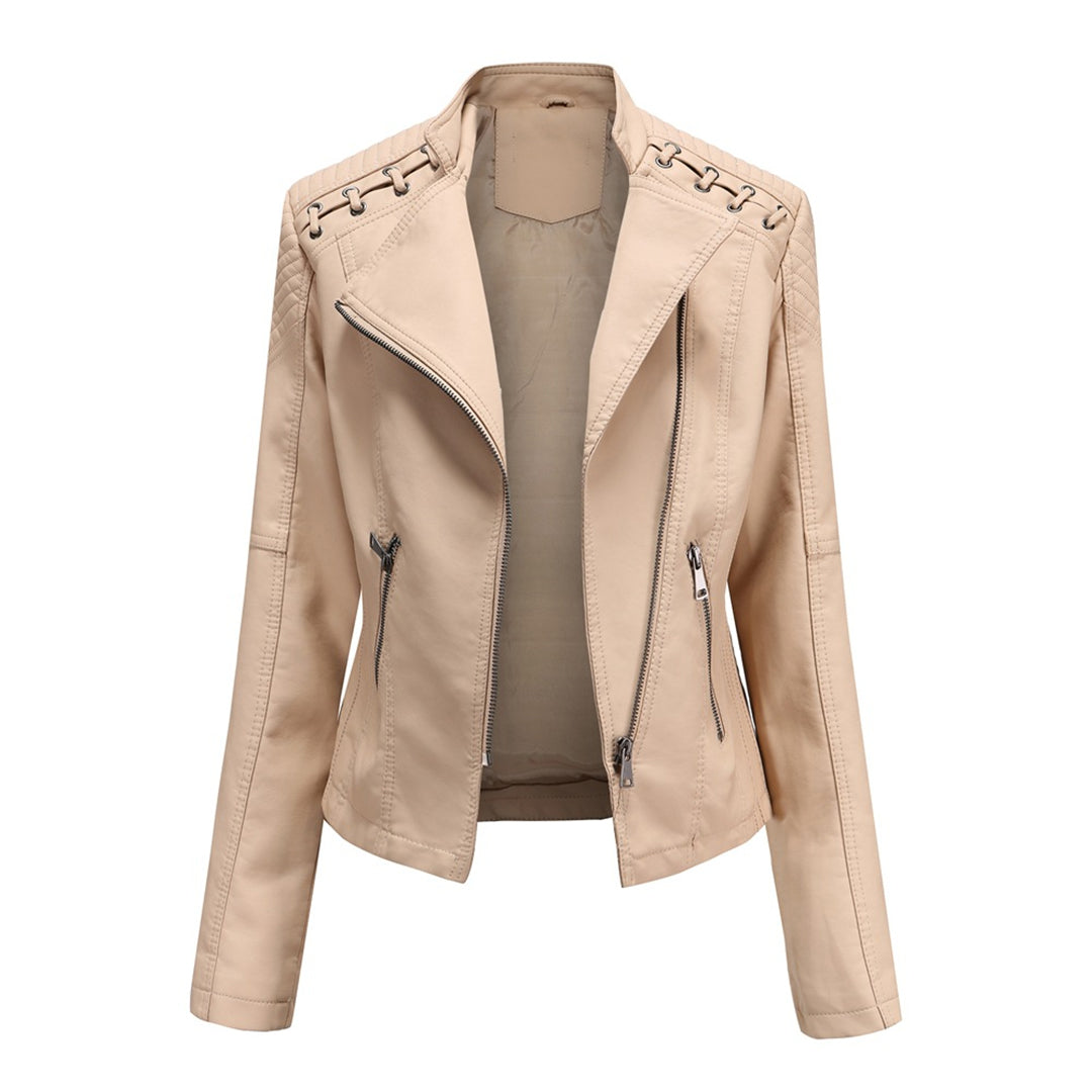Drune | Cropped Bikerjack Herbst