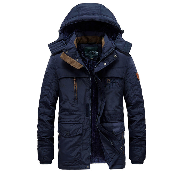 Drune | Warme Winterjacke Für Männer Mit Kapuze