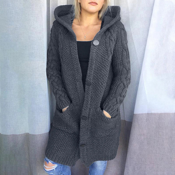 Drune | Kapuzenmantel Lässig Moderner Stil Ideal für den Winter
