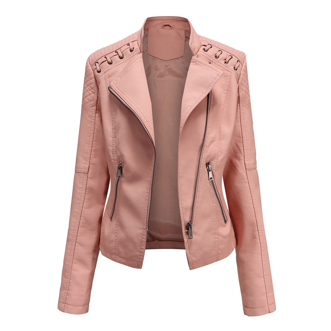Drune | Cropped Bikerjack Herbst