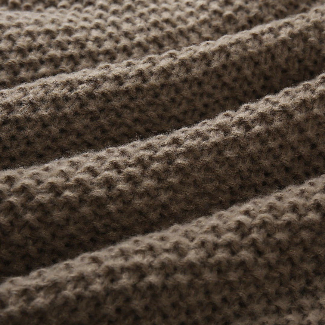 Drune | Strick Cardigan mit Kapuze und Taschen Acryl Komfortabel und Warm