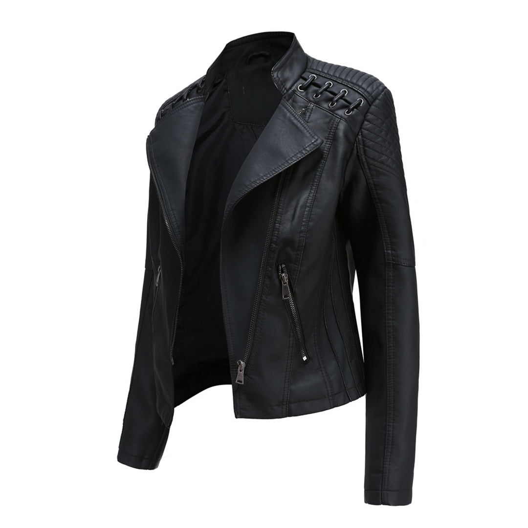 Drune | Cropped Bikerjack Herbst