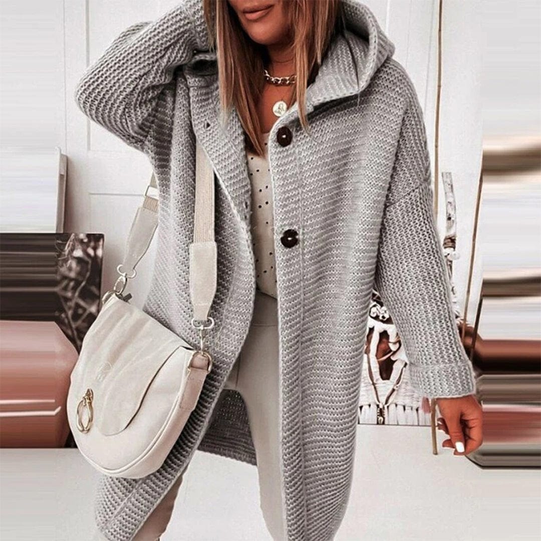 Drune | Kapuzenmantel Lässig Moderner Stil Ideal für den Winter