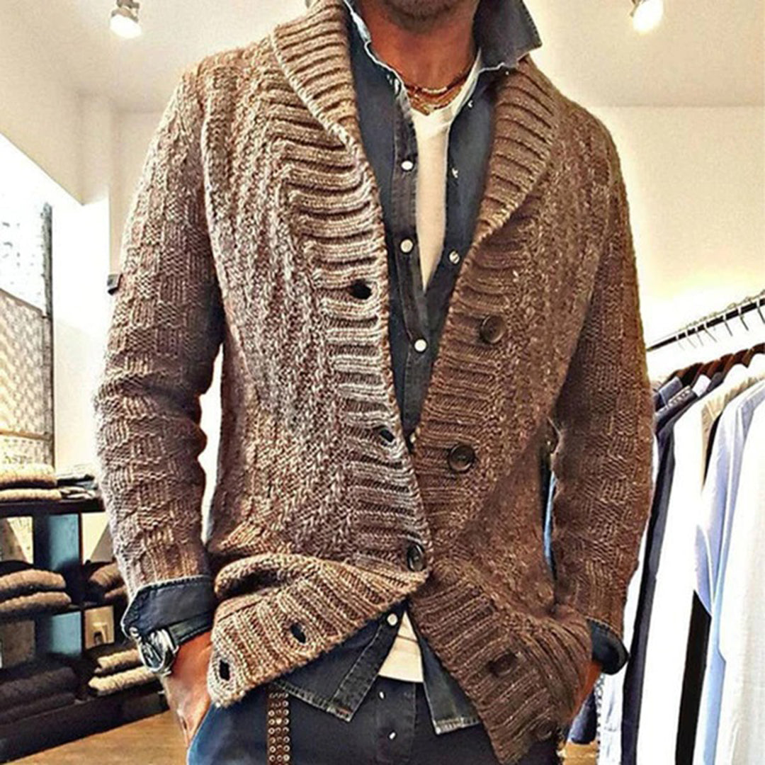Drune | Gemütlicher Warmer Pullover Für Männer Für Winter