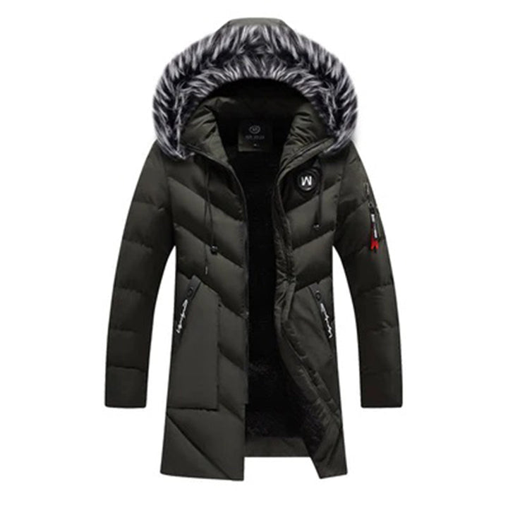 Drune | Klassische Warme Winterjacke Für Herren Mit Futter