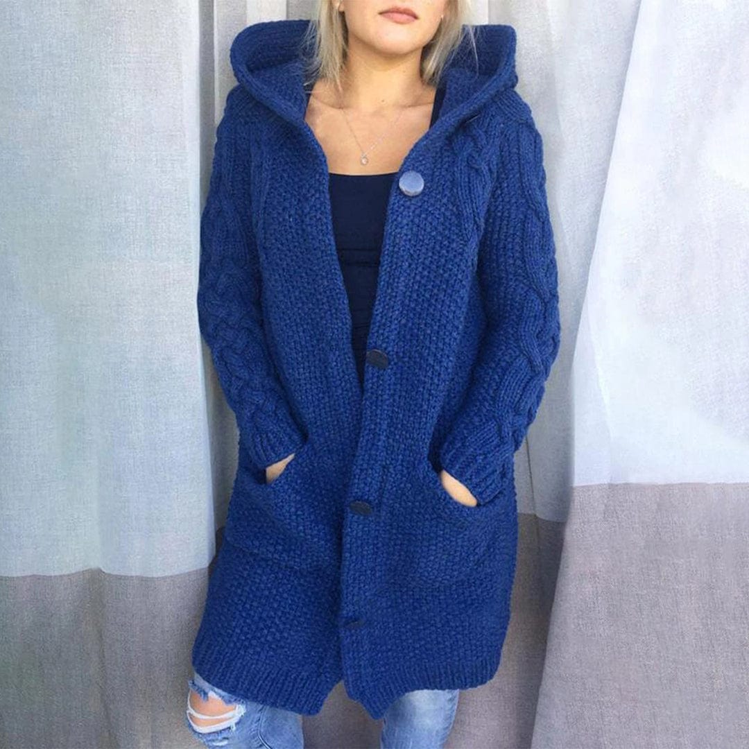 Drune | Kapuzenmantel Lässig Moderner Stil Ideal für den Winter