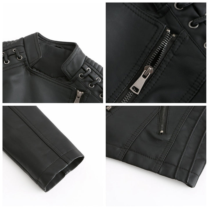 Drune - modische Lederjacke in Premium-Qualität