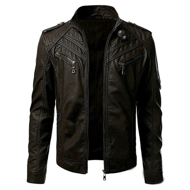 Drune | Herren moderne Lederjacke
