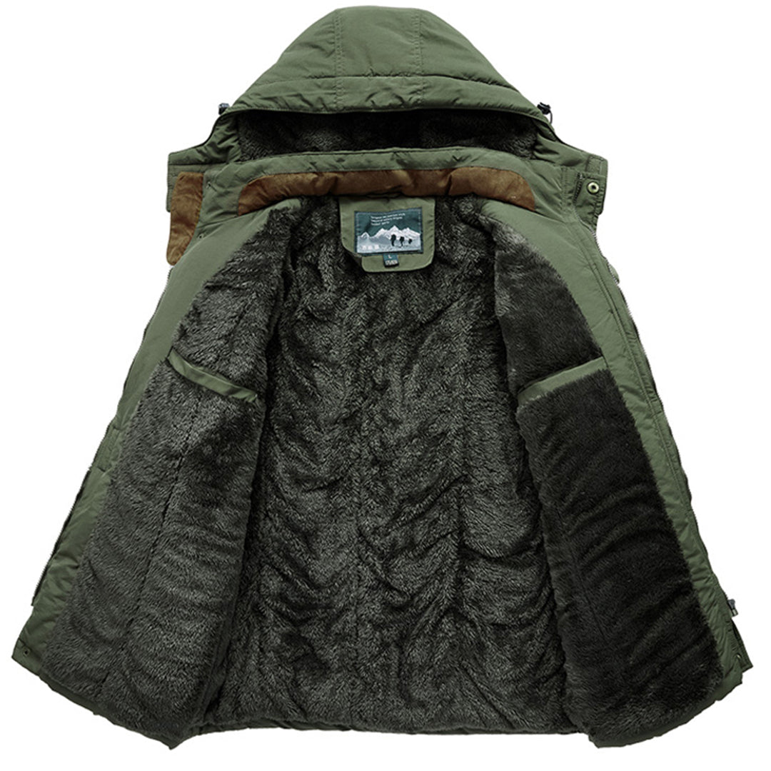 Drune | Warme Winterjacke Für Männer Mit Kapuze