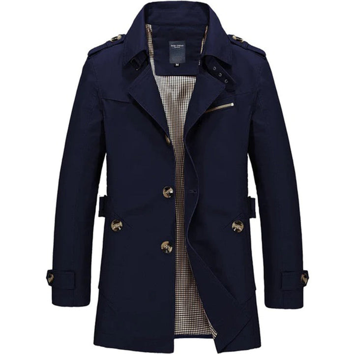 Drune | Klassische Warme Winterjacke Für Männer