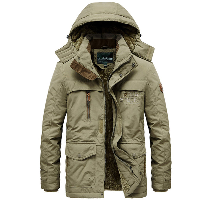 Drune | Warme Winterjacke Für Männer Mit Kapuze
