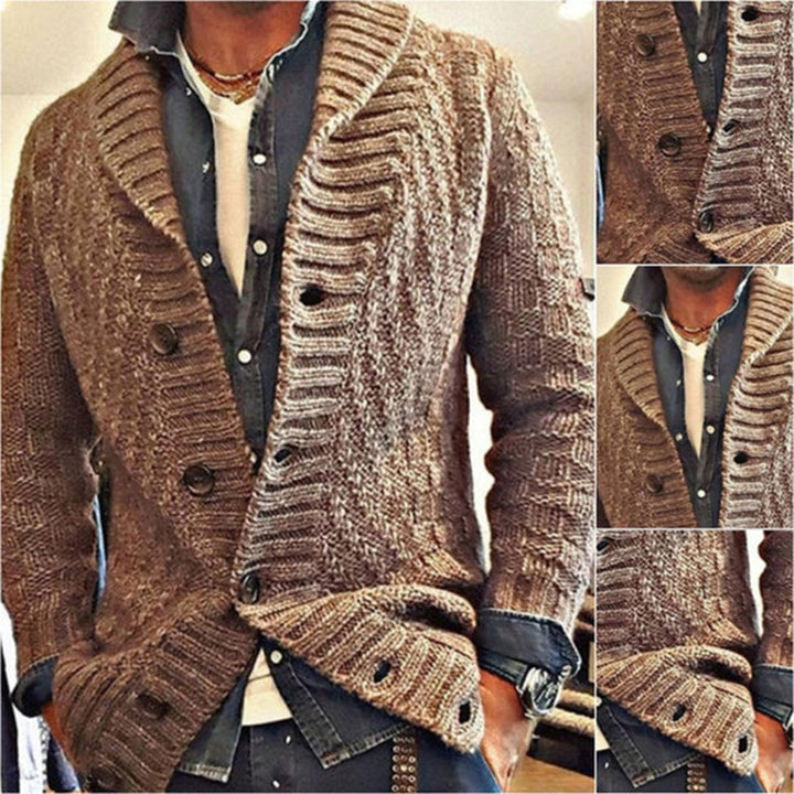 Drune | Gemütlicher Warmer Pullover Für Männer Für Winter