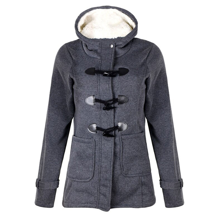 Drune | Beliebte warme Winterjacke mit Kapuze für Damen - Bequeme Winterjacke