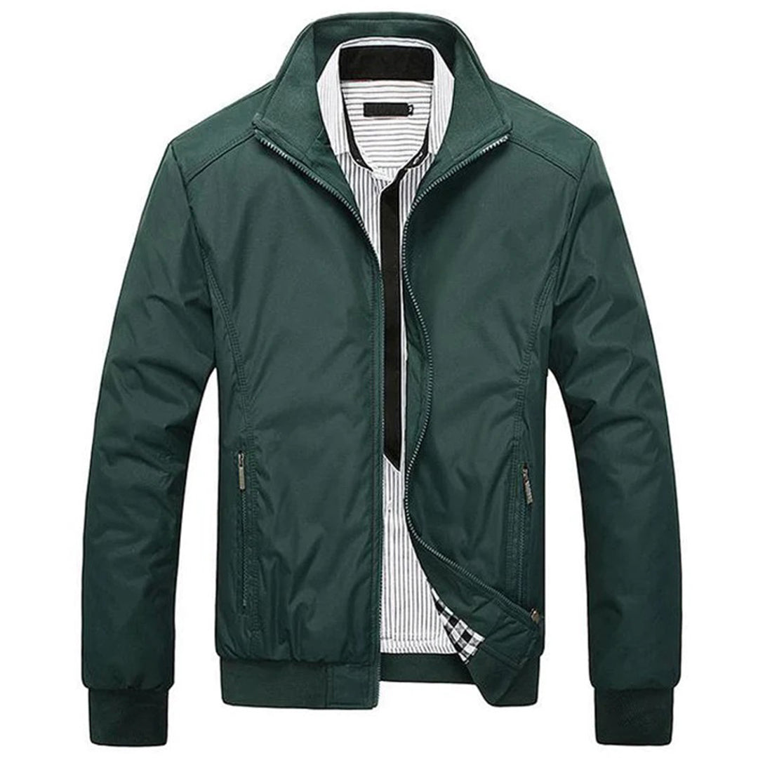 Drune | Lässige Businessjacke mit Stehkragen