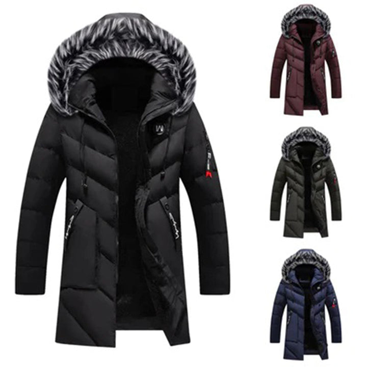Drune | Klassische Warme Winterjacke Für Herren Mit Futter