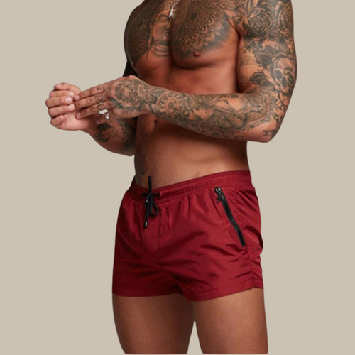 Drune | Schnell Trocknende Kurze Badehose Mit Stretch