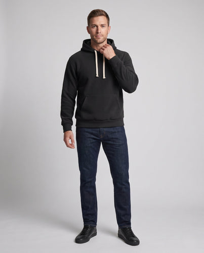Unisex Kapuzenpullover mit Kängurutasche und weichem Fleece Drune