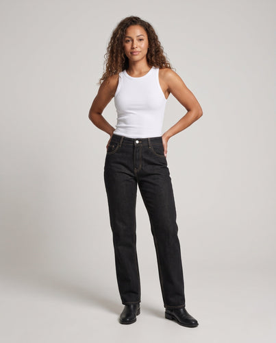 Damen Bequeme und lässige Denim-Hose Drune