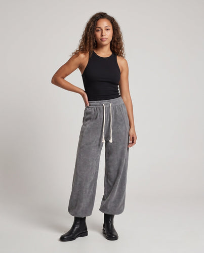 Damen Gemusterte Relaxed Fit Harem-Hose Drune