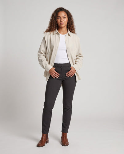 Damen Lässige Oversized Hemdbluse Drune