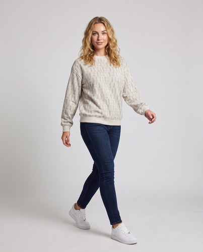 Damen Matelassiertes Sweatshirt Drune