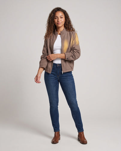 Damen Modische Übergangsjacke Drune