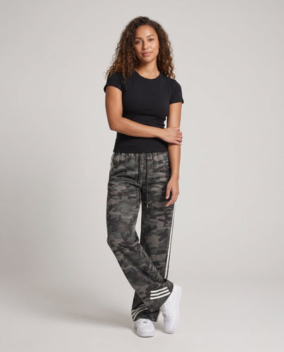 Damen Modische und lässige Jogginghose mit camouflagemuster Drune