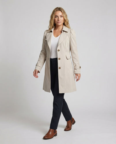 Drune | Klassischer Trenchcoat für Damen