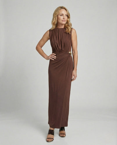 Damen Abendkleid elegant Drapiert