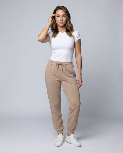 Damen Loungehose French Terry Tunnelzug