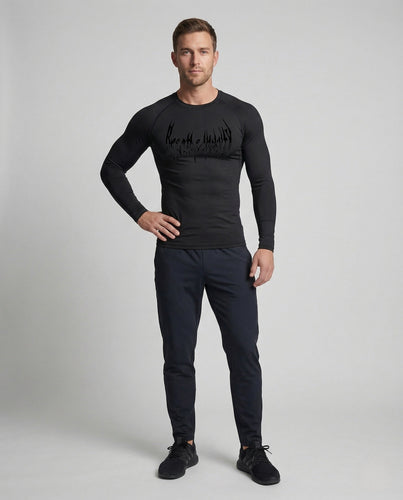 Herren Kompressionsshirt Raglan Sport