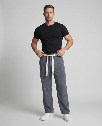 Herren Cordhose Weit Gerade
