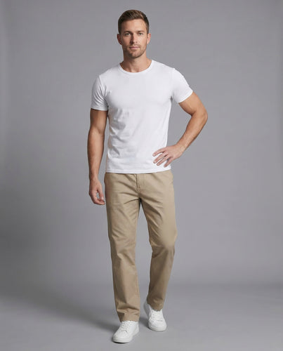 Herren Baumwollhose Elastikbund
