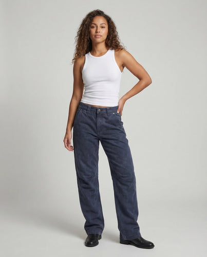 Damen Twill Hose Workwear Weit
