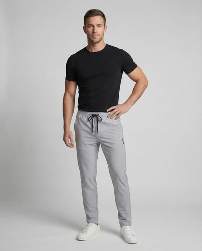 Herren Moderne Eisseide Freizeithose