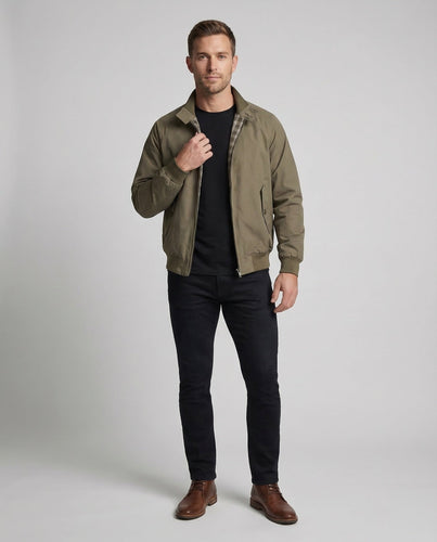Herren Harringtonjacke Klassisch