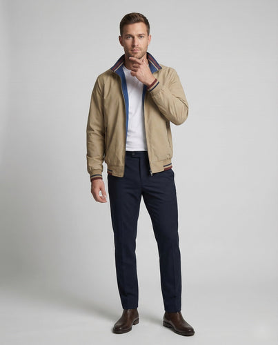 Herren Übergangsjacke Stehkragen