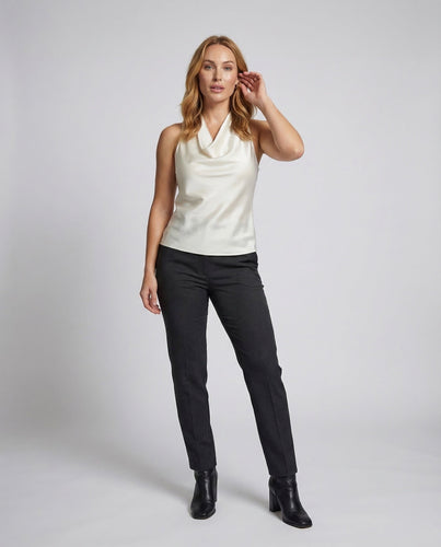 Damen Halstuch Top Satin
