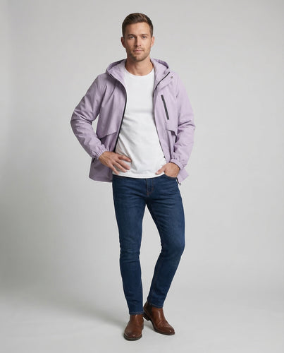 Unisex Technische Kapuzen-Überjacke