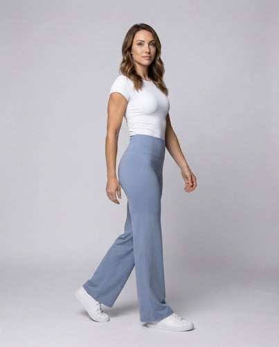 Damen hochgeschnittene elastische Loungehose