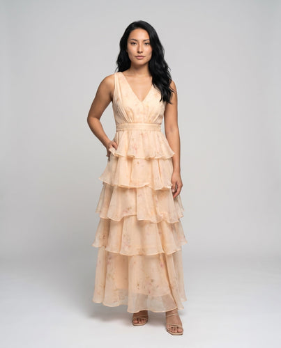 Damen Abendkleid mit elegantem Schichten-Design Drune