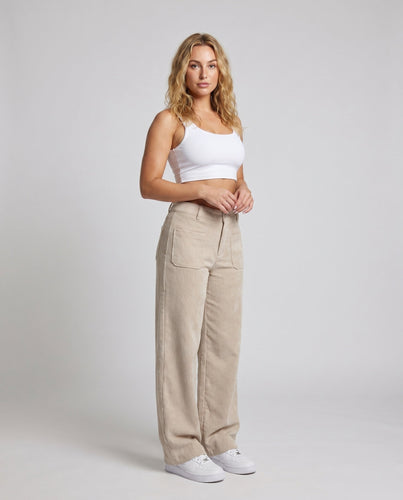Damen Weite Cordhose