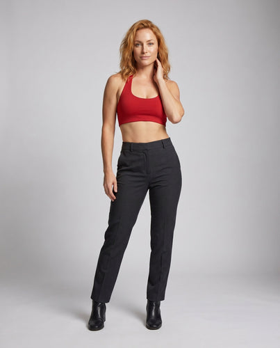 Damen nan sportliches Bustier mit Nackenband und formstabilem Komfortbund Drune