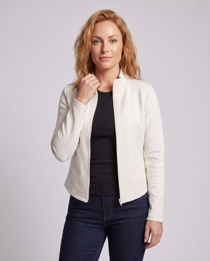 Damen Modische Fleecejacke mit peppigem Schnitt Drune