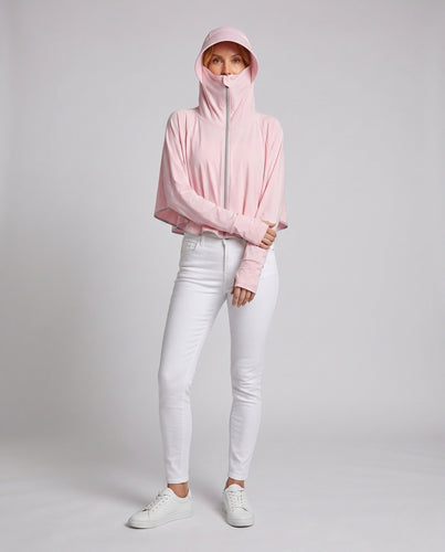 Damen Sportliche Kapuzenjacke Drune